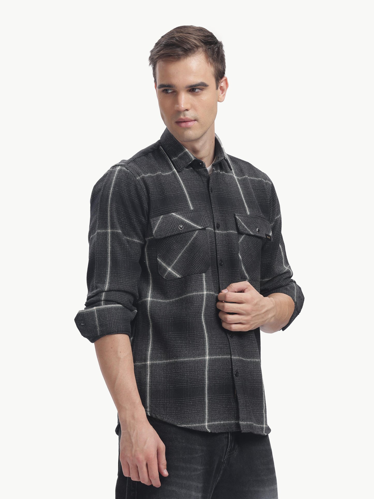 Multi Color Full Sleeve Poly Cotton Shirt