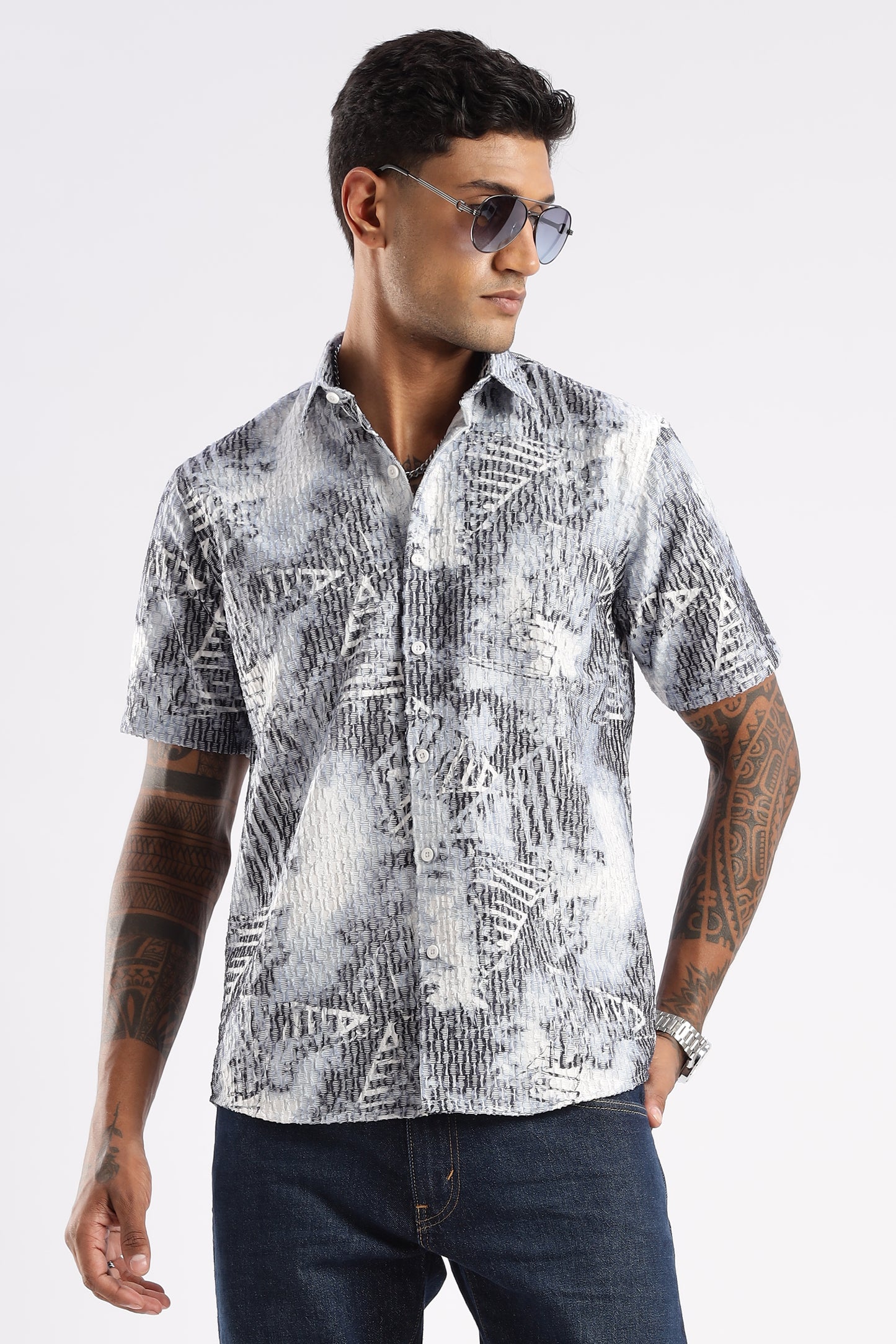 Multi Color Half Sleeve Korean Linen Shirt