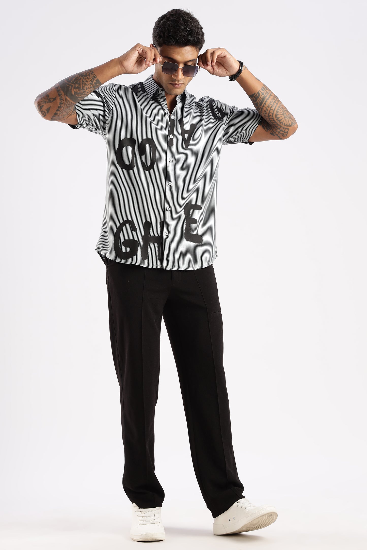 Multi Color Half Sleeve Viscose Rayon Shirt