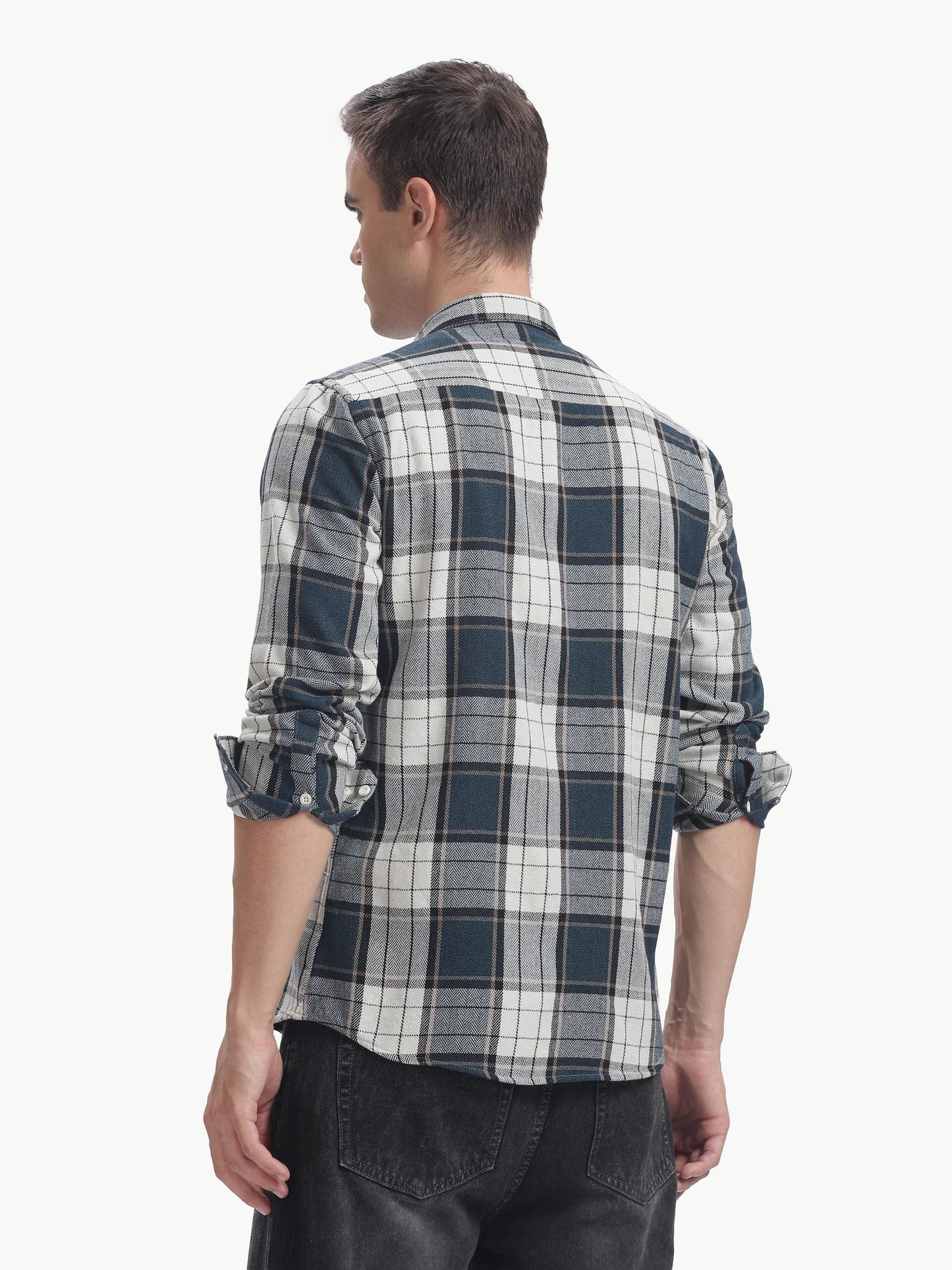 Multi Color Full Sleeve Poly Cotton Shirt