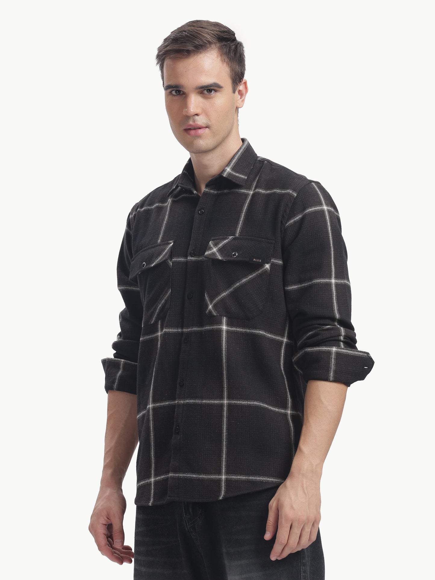 Multi Color Full Sleeve Poly Cotton Shirt
