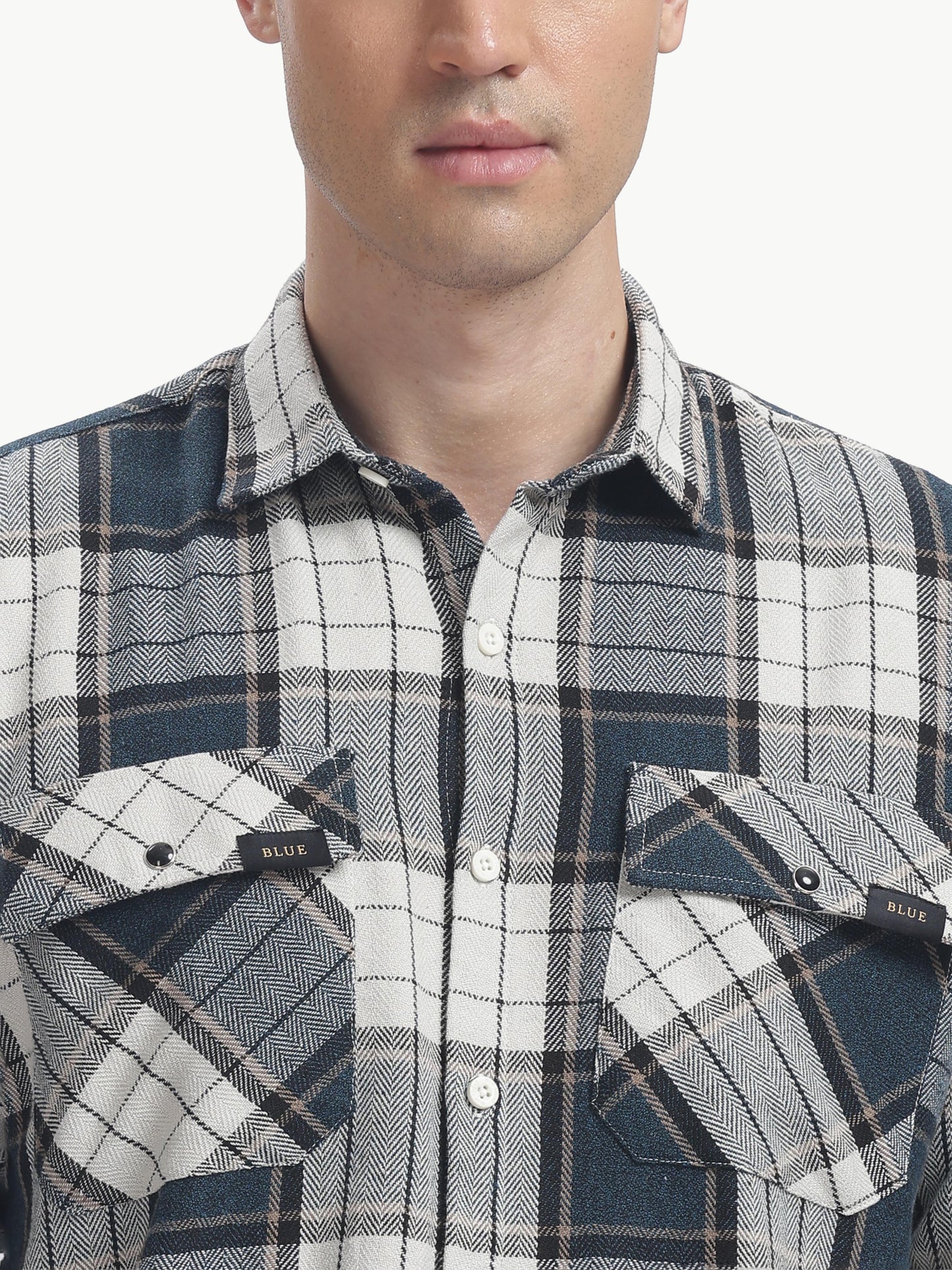 Multi Color Full Sleeve Poly Cotton Shirt