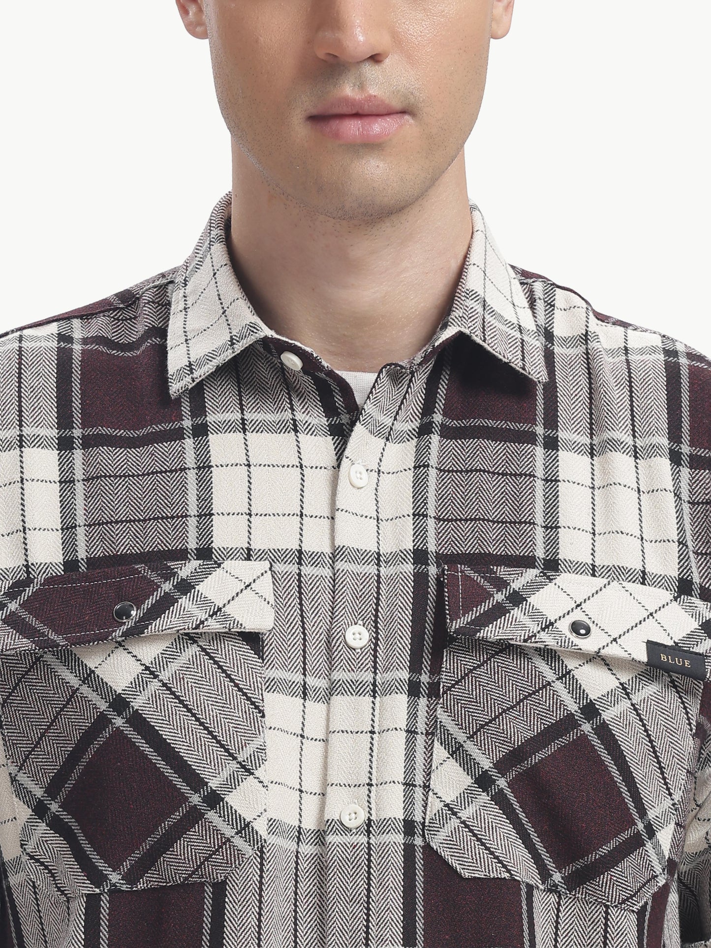 Multi Color Full Sleeve Poly Cotton Shirt