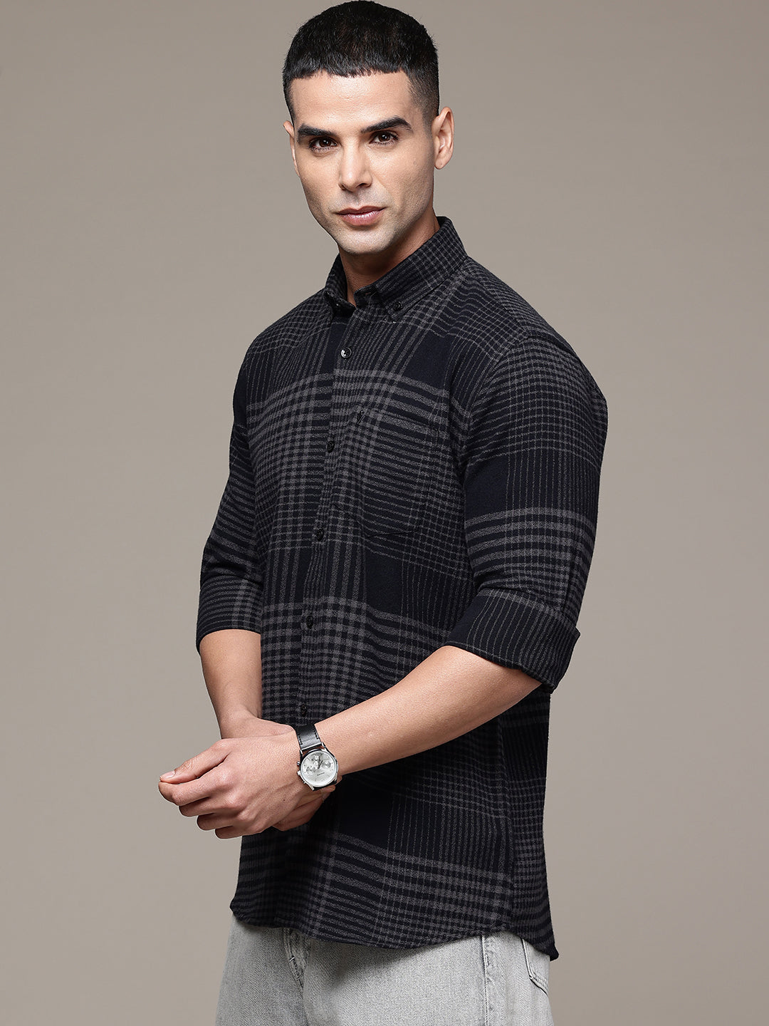 Multi Color Full Sleeve Pure Cotton Shirt