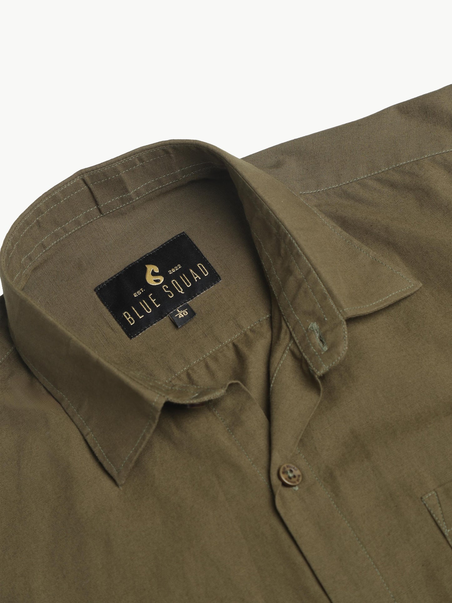 Oregano Half Sleeve Cotton Linen Shirt