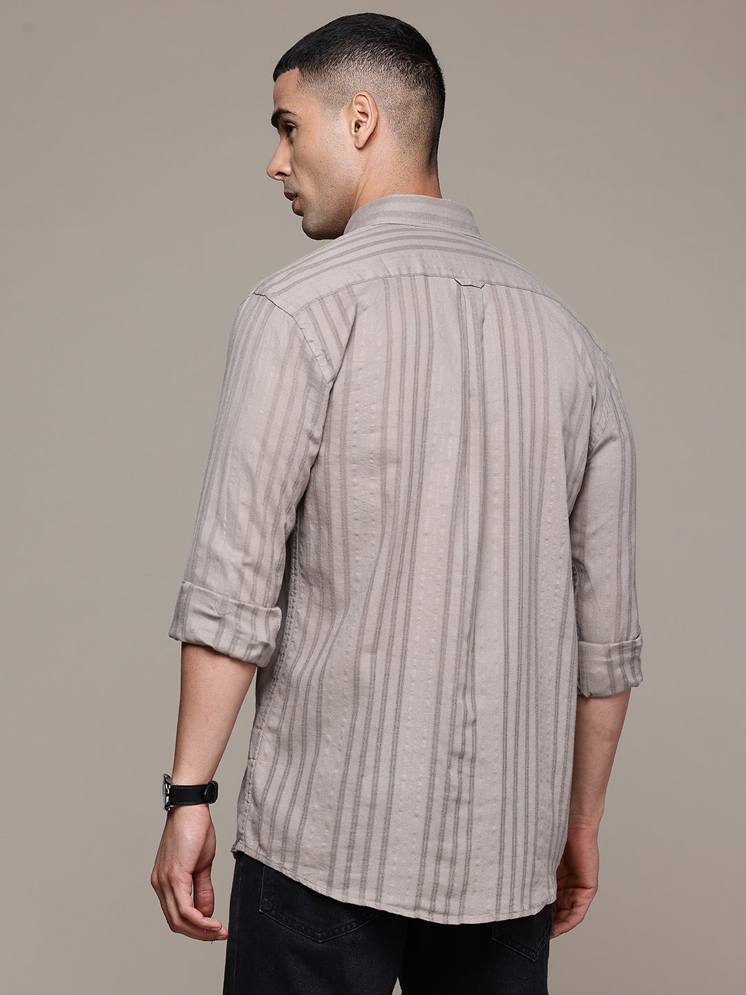 Multi Color Full Sleeve Cotton Linen Shirt