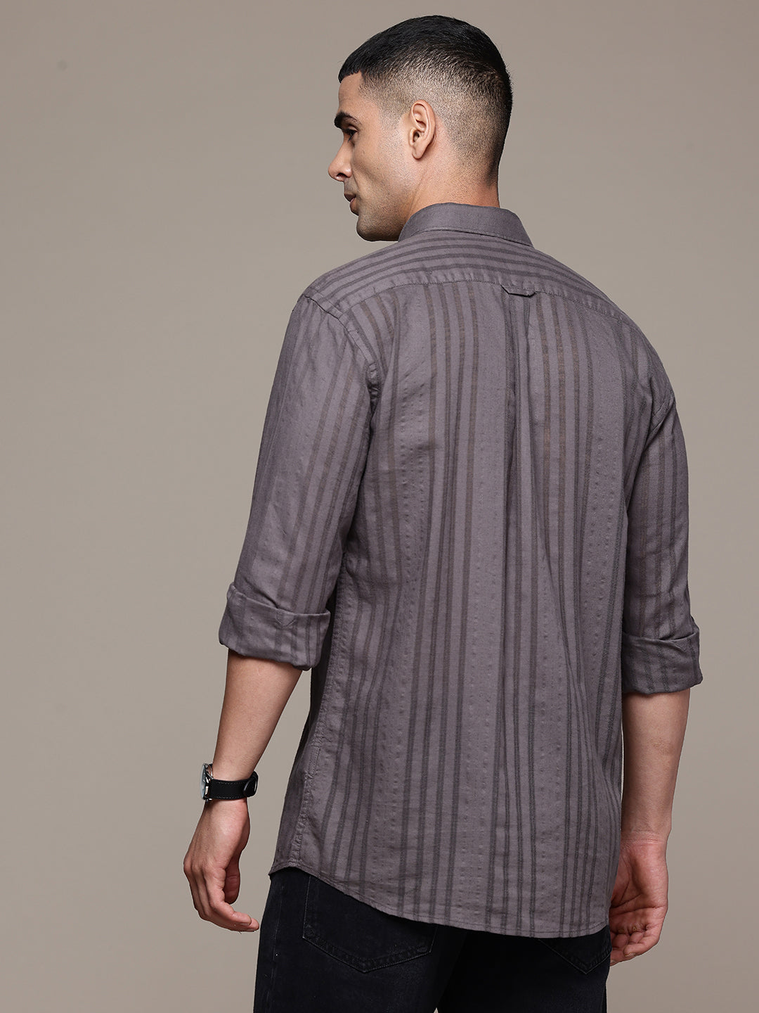 Multi Color Full Sleeve Cotton Linen Shirt
