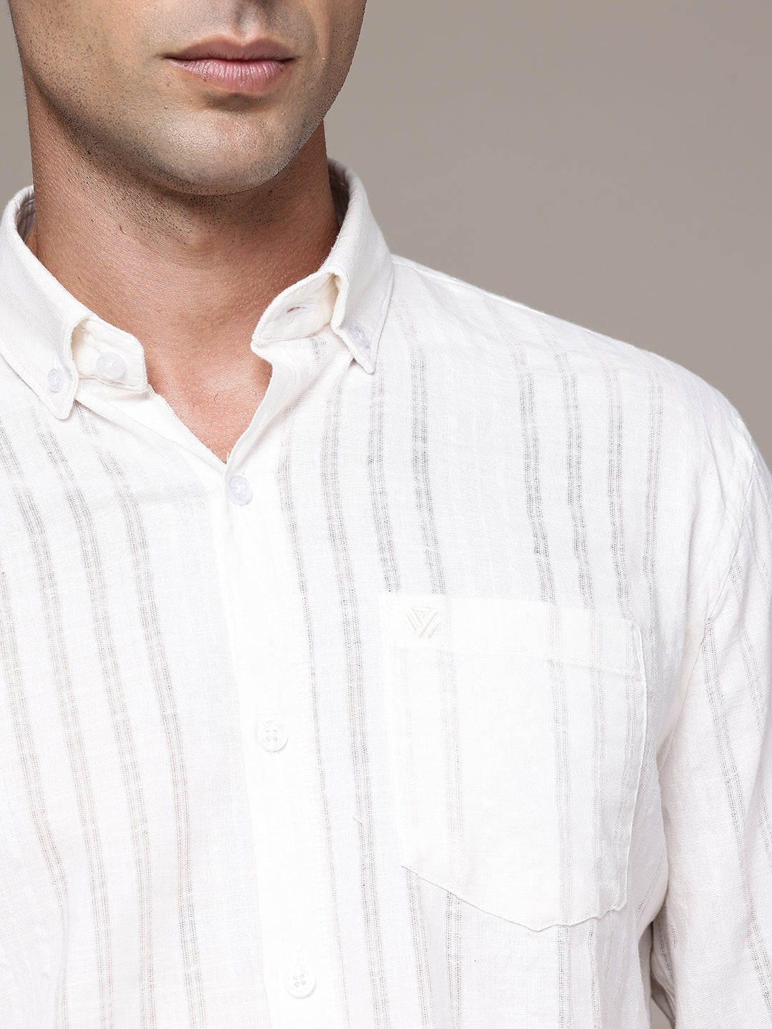 Multi Color Full Sleeve Cotton Linen Shirt