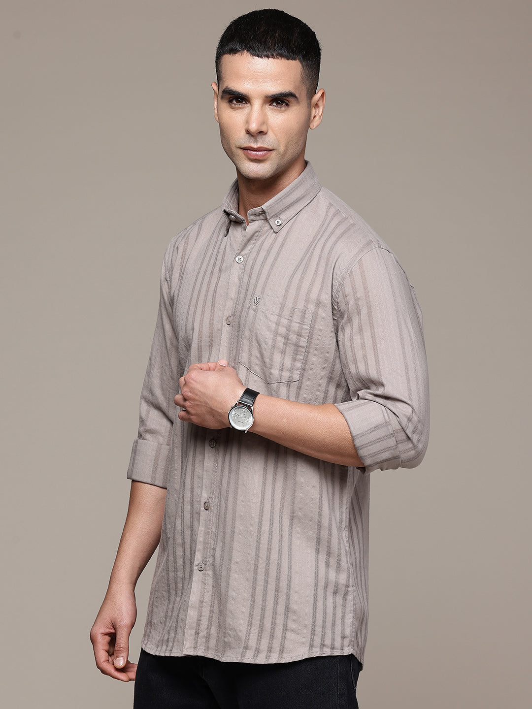 Multi Color Full Sleeve Cotton Linen Shirt