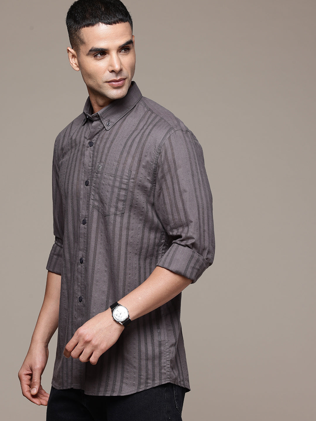 Multi Color Full Sleeve Cotton Linen Shirt