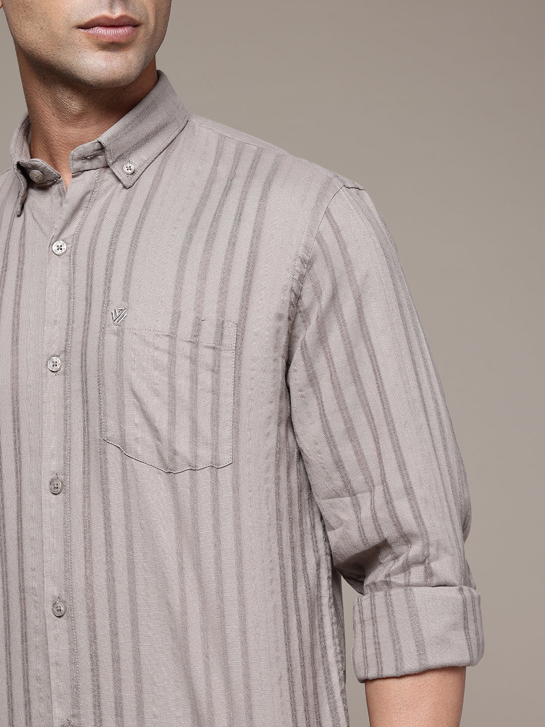 Multi Color Full Sleeve Cotton Linen Shirt