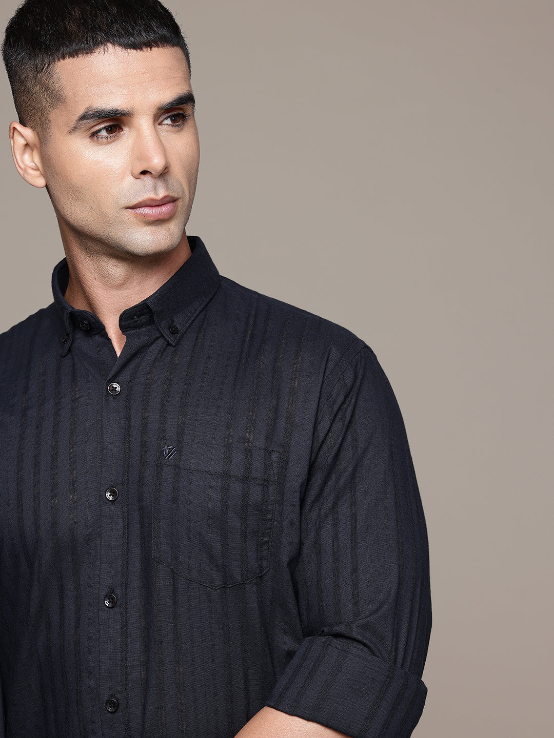 Multi Color Full Sleeve Cotton Linen Shirt