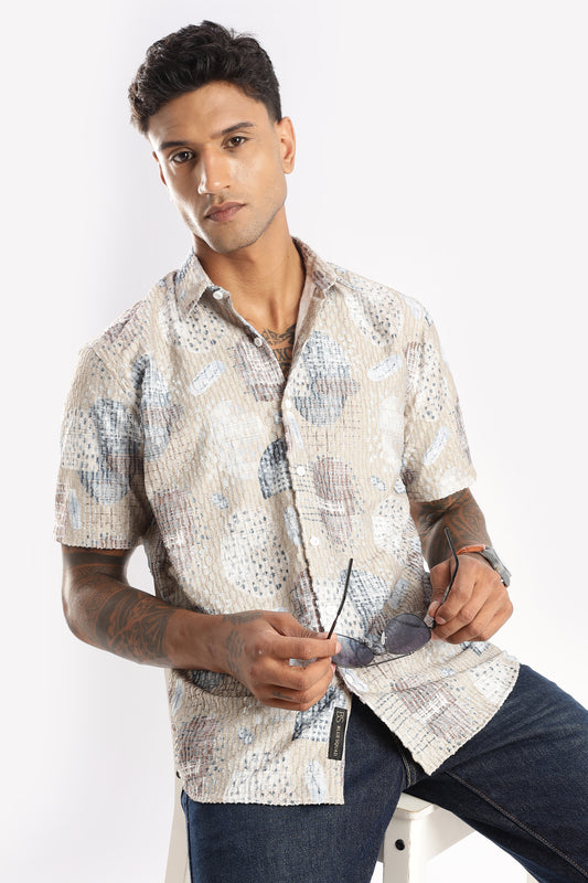 Multi Color Half Sleeve Korean Linen Shirt