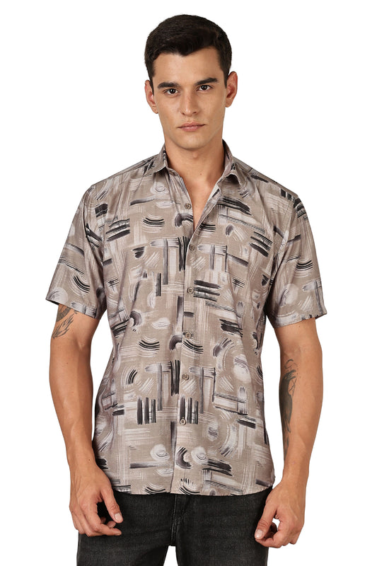 Multi Color Half Sleeve Korean Linen Shirt