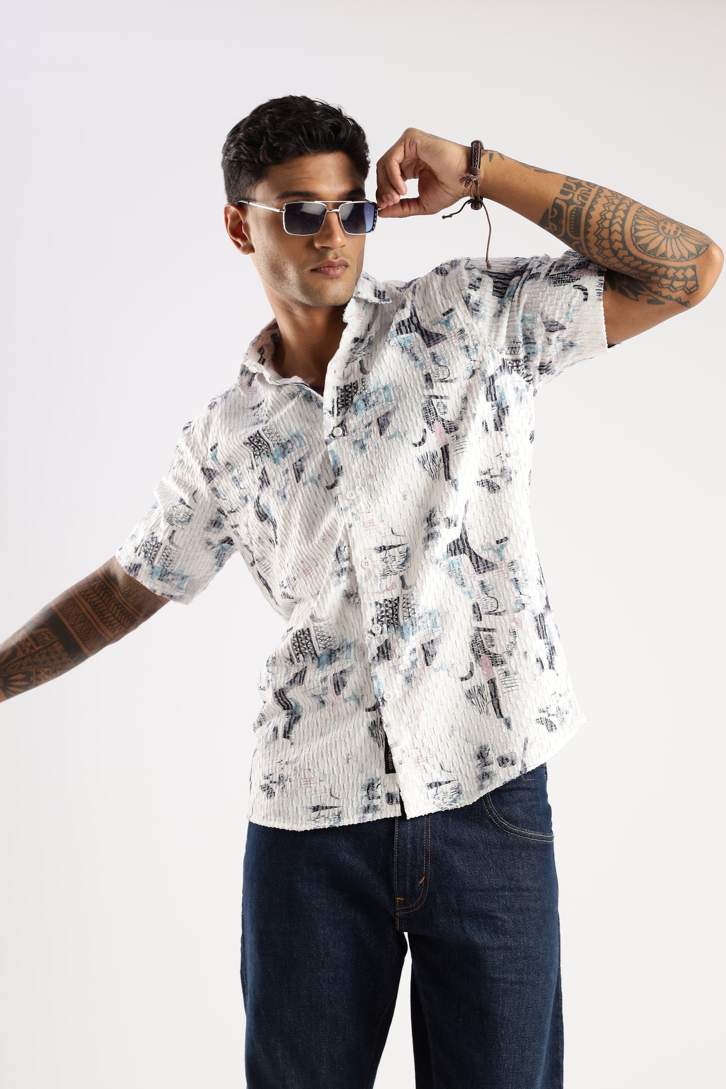 Multi Color Half Sleeve Korean Linen Shirt