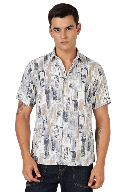 Multi Color Half Sleeve Korean Linen Shirt