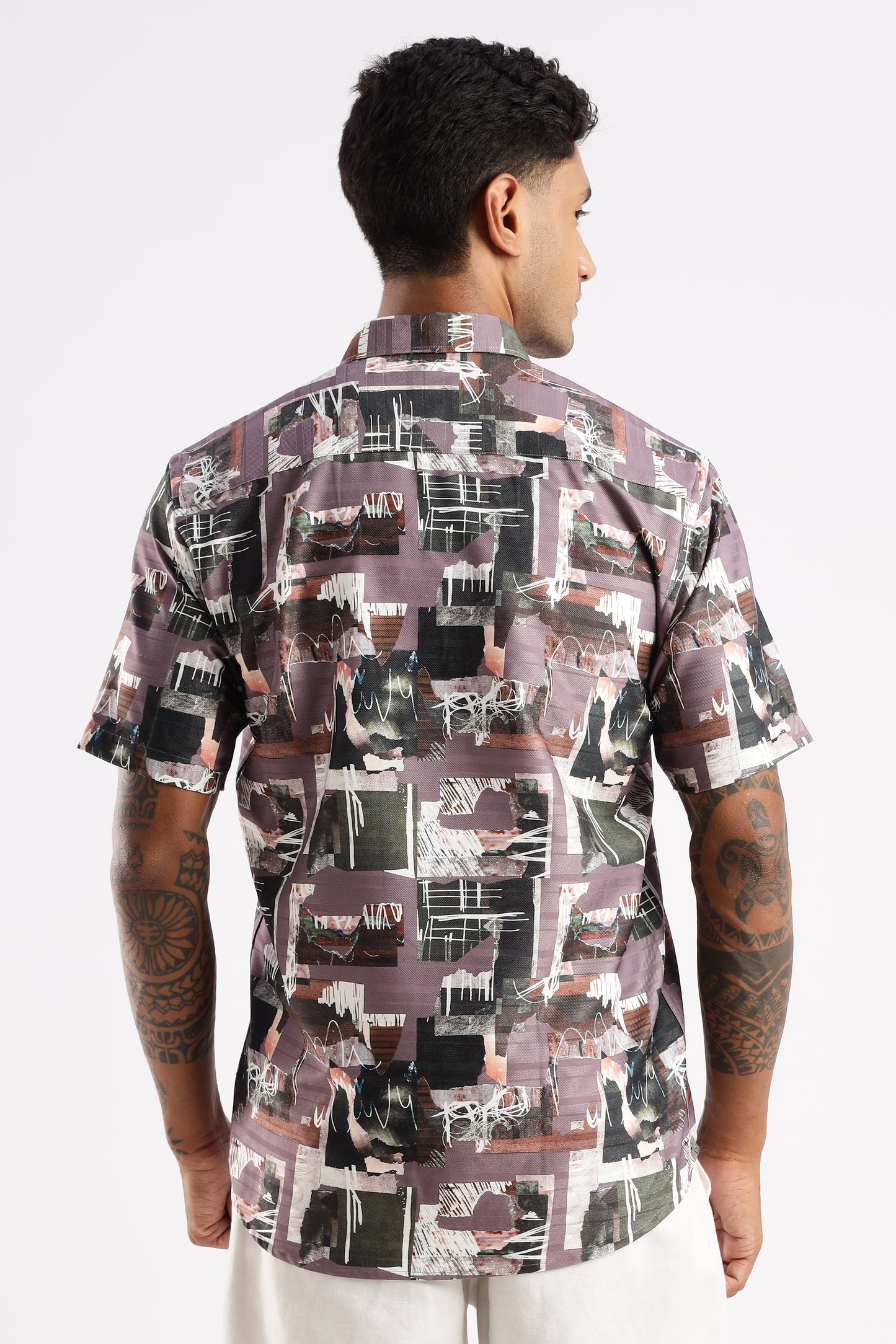 Multi Color Half Sleeve Korean Linen Shirt