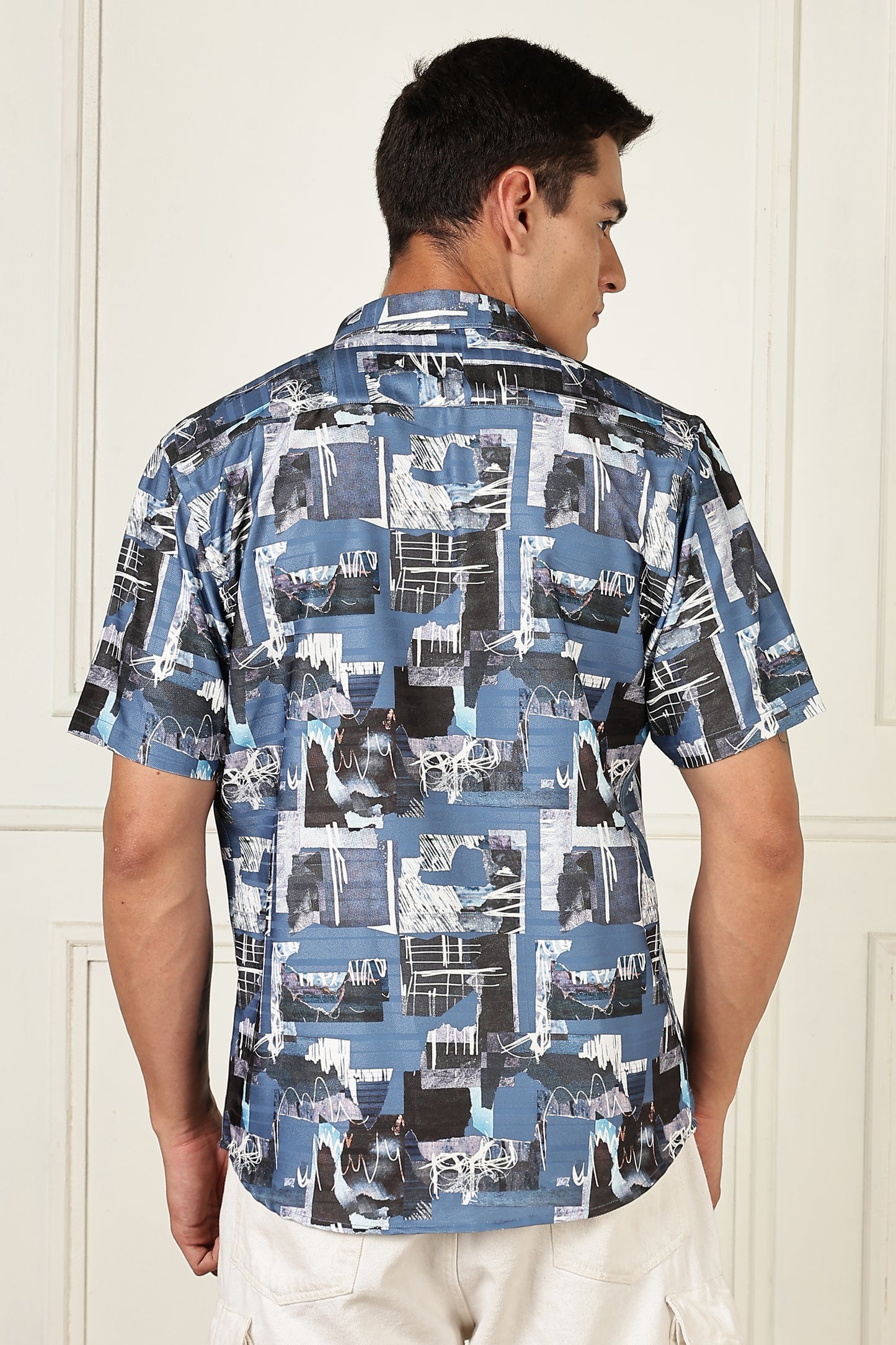 Multi Color Half Sleeve Korean Linen Shirt