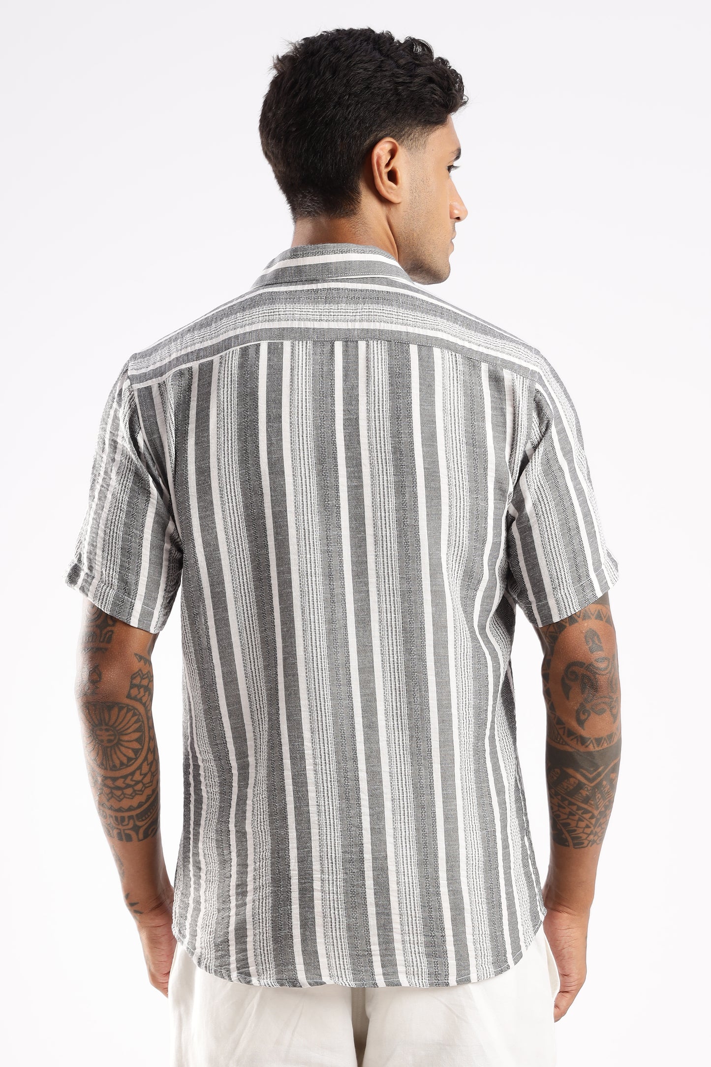 Multi Color Half Sleeve Korean Linen Shirt