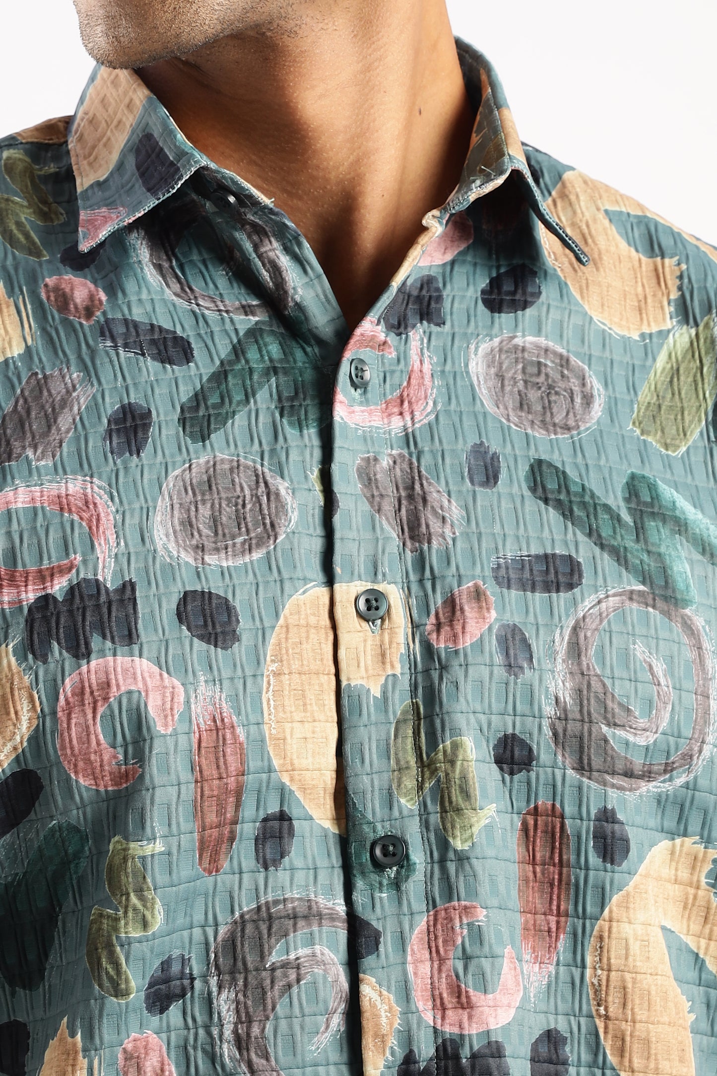 Multi Color Half Sleeve Korean Linen Shirt