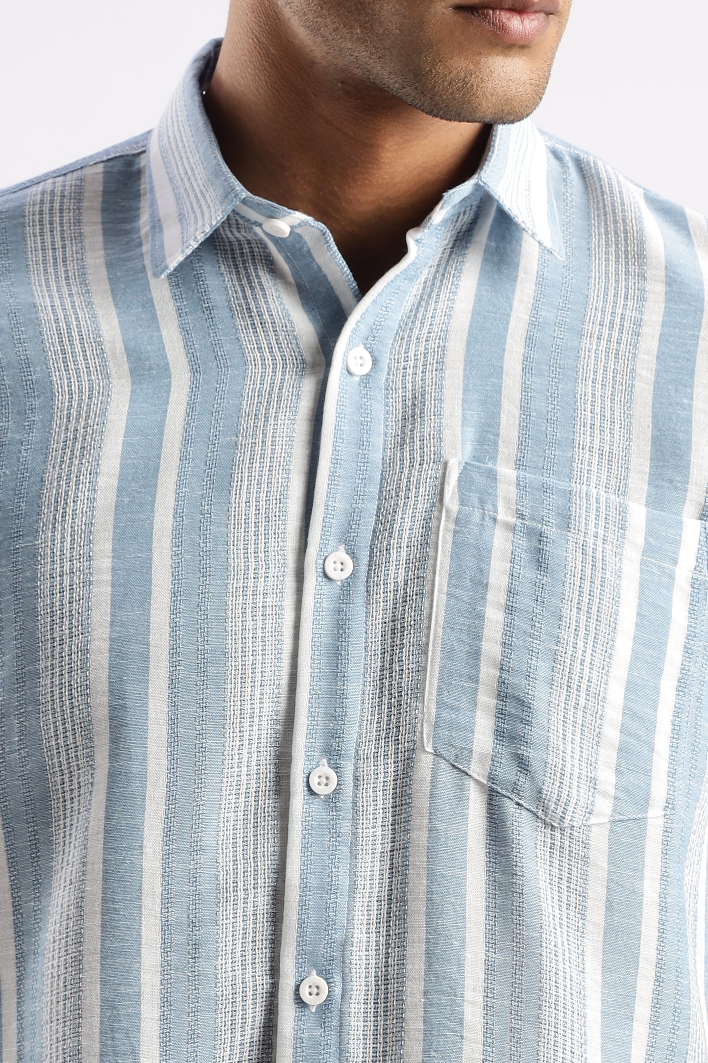 Multi Color Half Sleeve Korean Linen Shirt