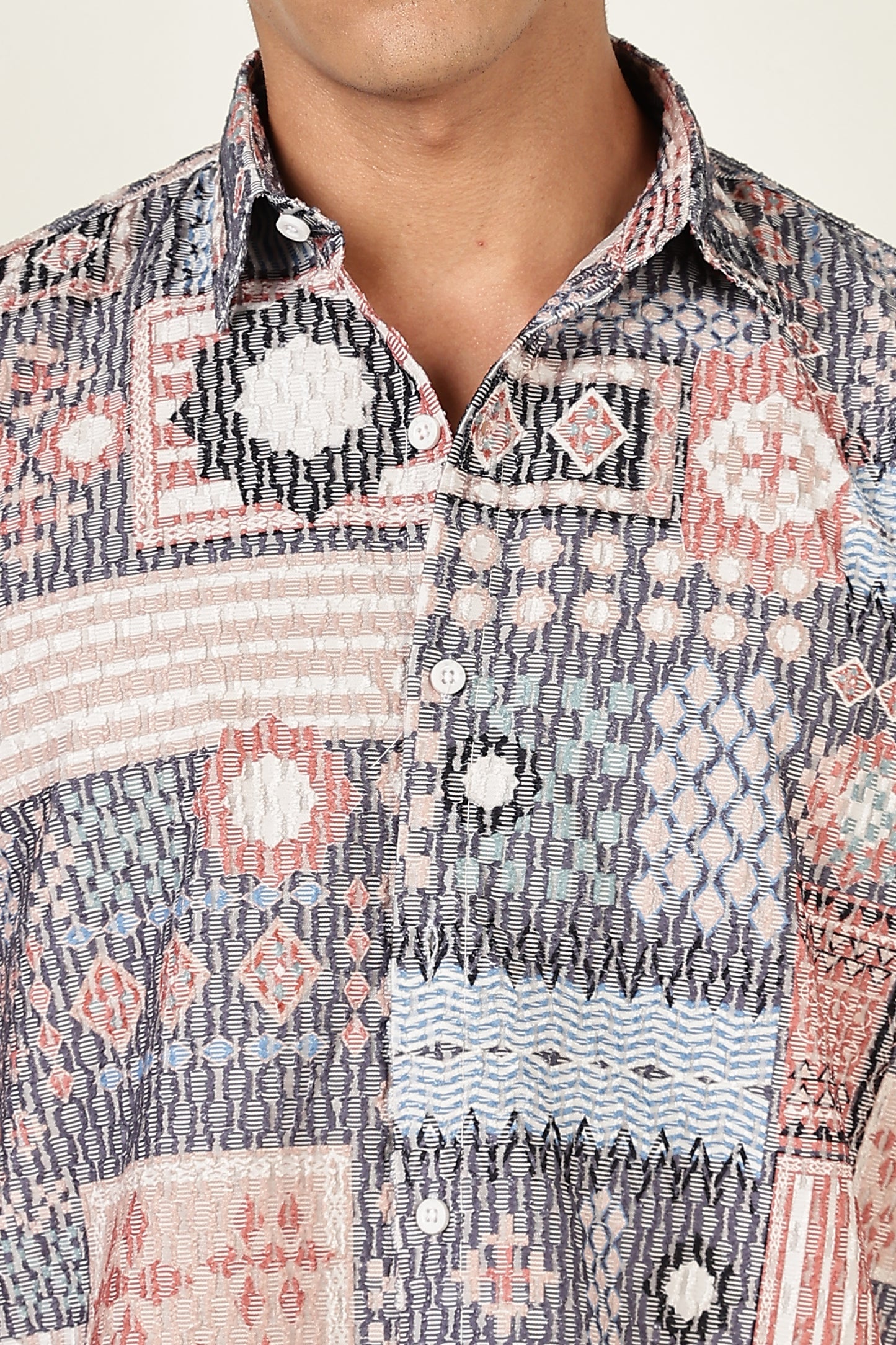 Multi Color Half Sleeve Korean Linen Shirt