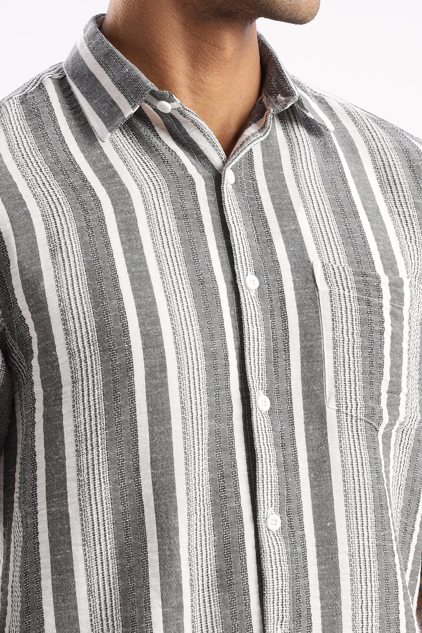 Multi Color Half Sleeve Korean Linen Shirt