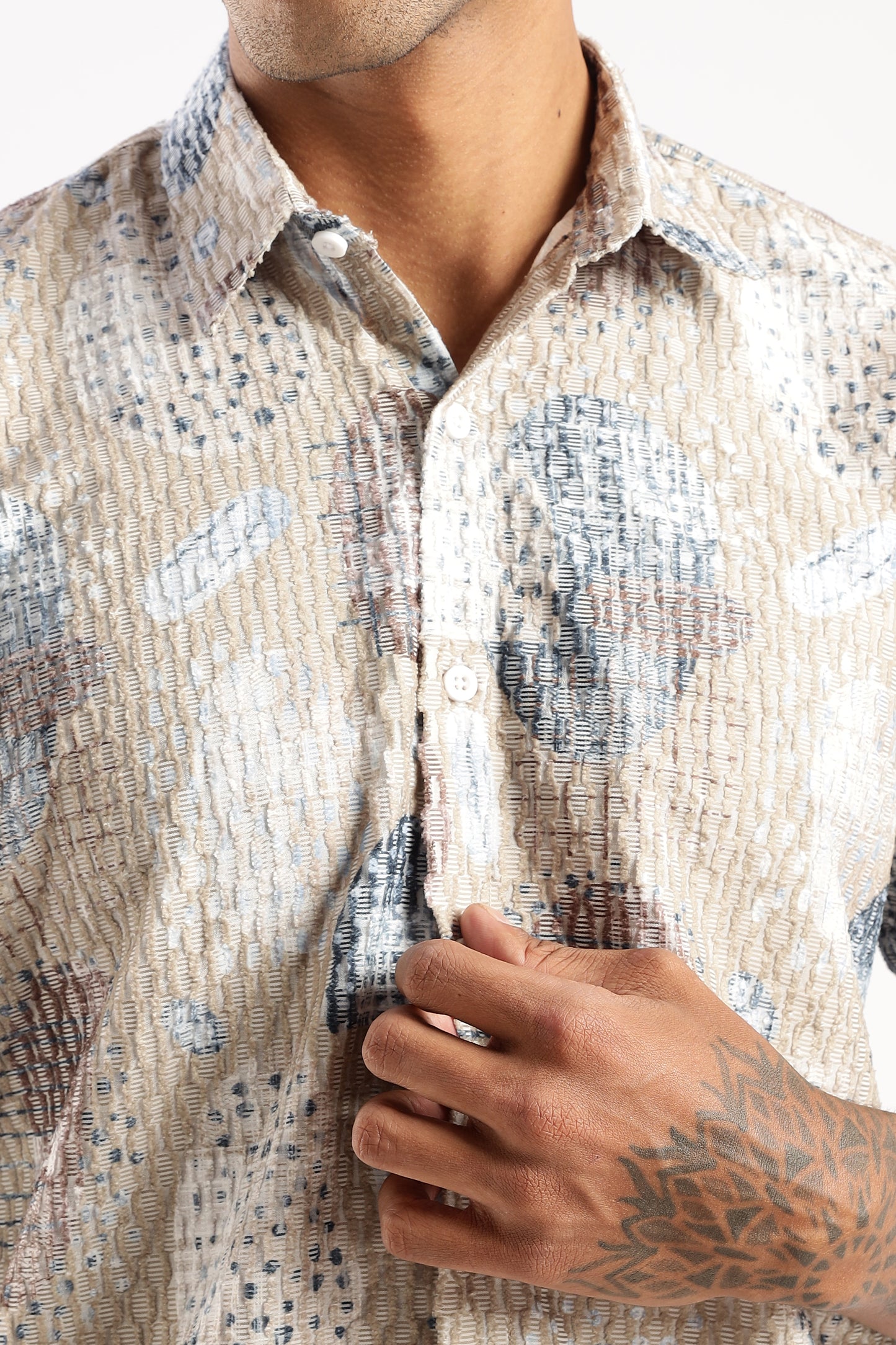 Multi Color Half Sleeve Korean Linen Shirt