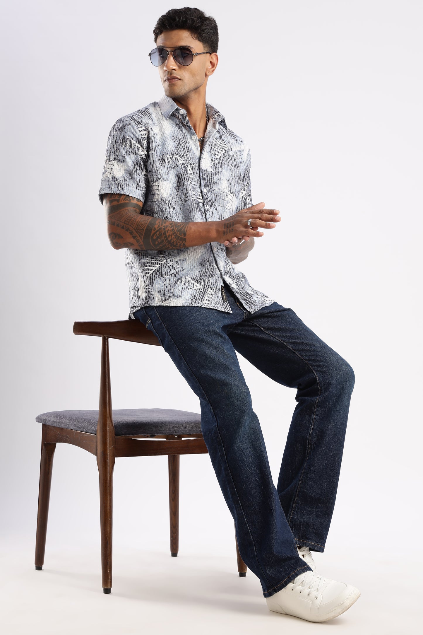 Multi Color Half Sleeve Korean Linen Shirt