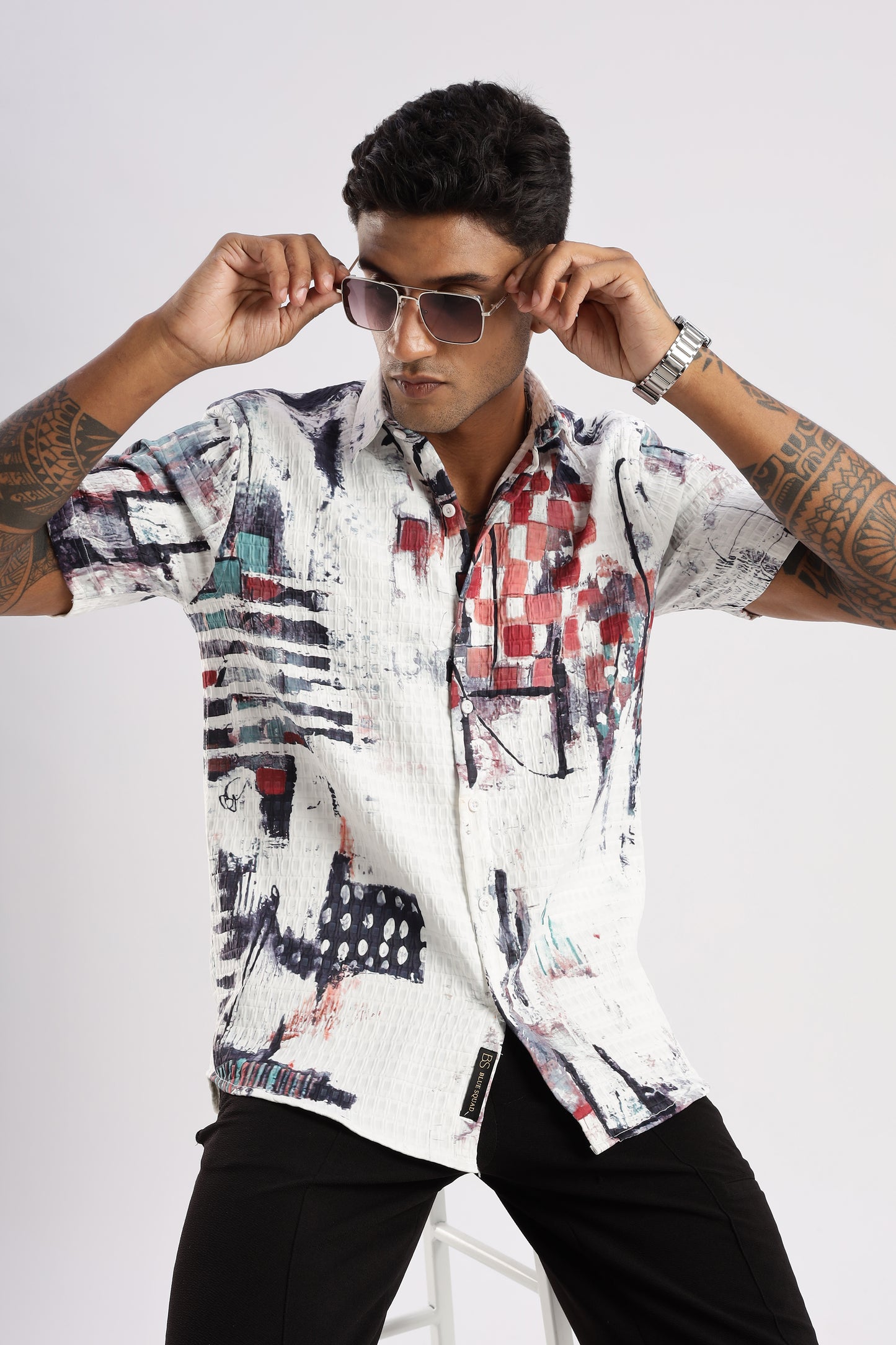 Multi Color Half Sleeve Korean Linen Shirt