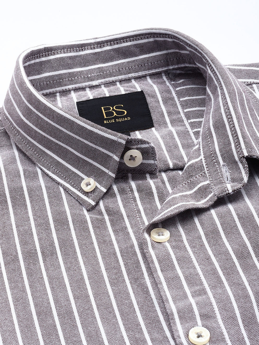 Maroon Full Sleeve Chambray Cotton Shirt
