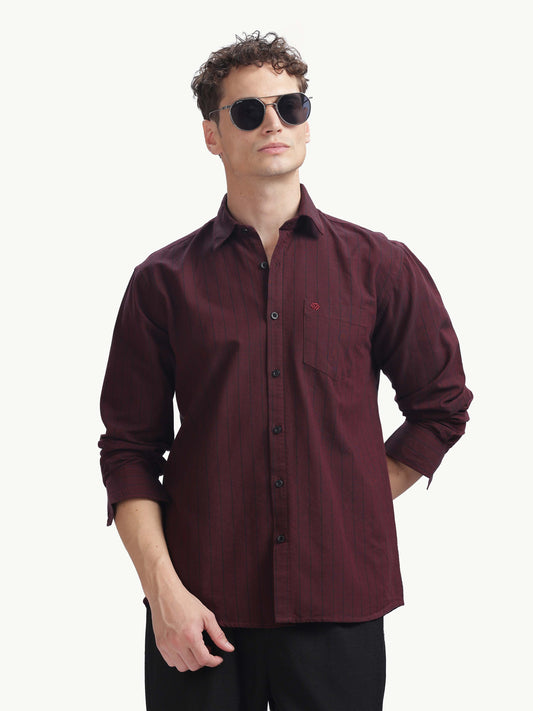 Multi Color Full Sleeve Oxford Cotton Shirt