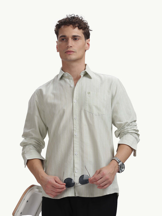 Multi Color Full Sleeve Oxford Cotton Shirt