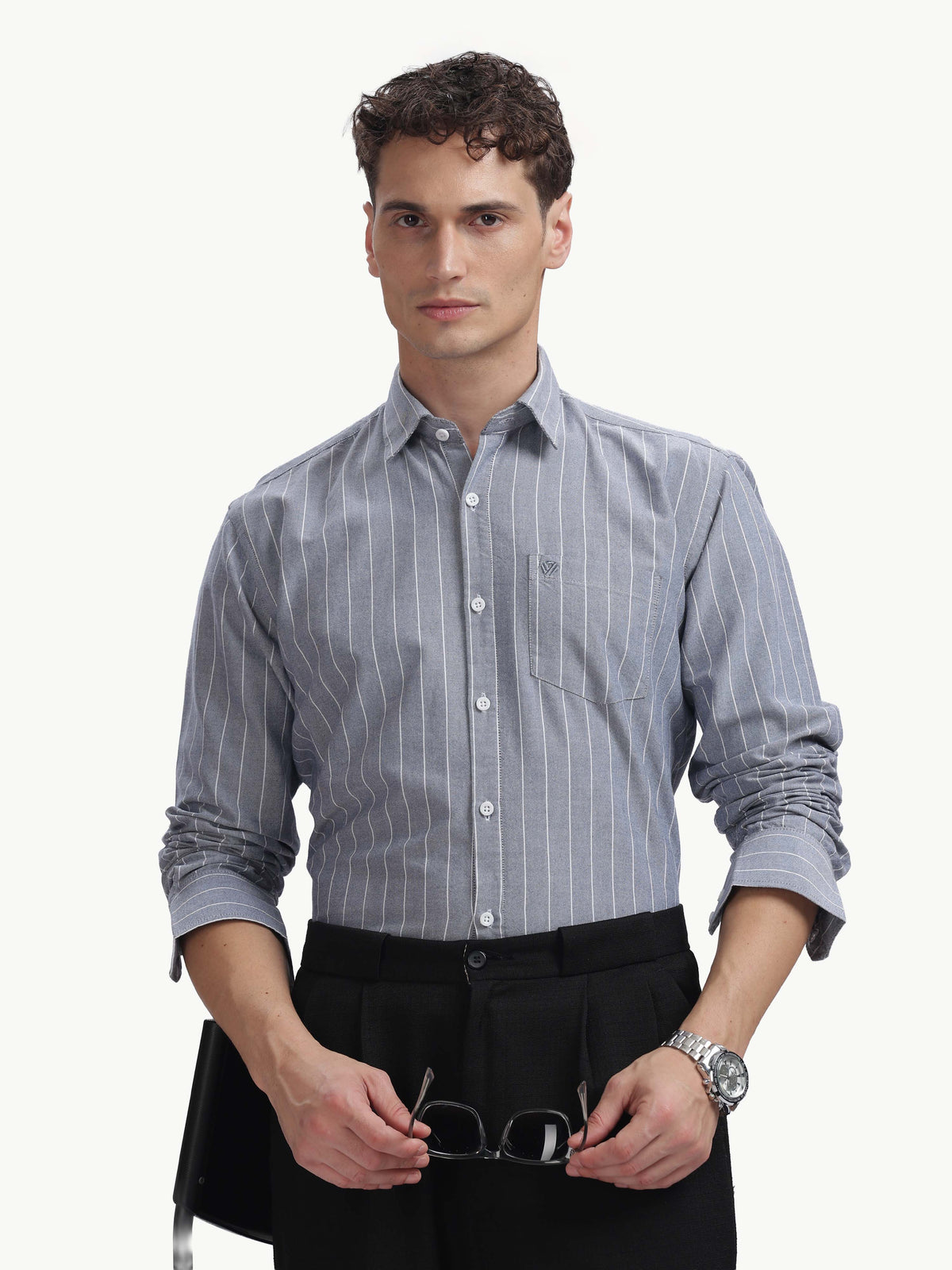 Multi Color Full Sleeve Oxford Cotton Shirt