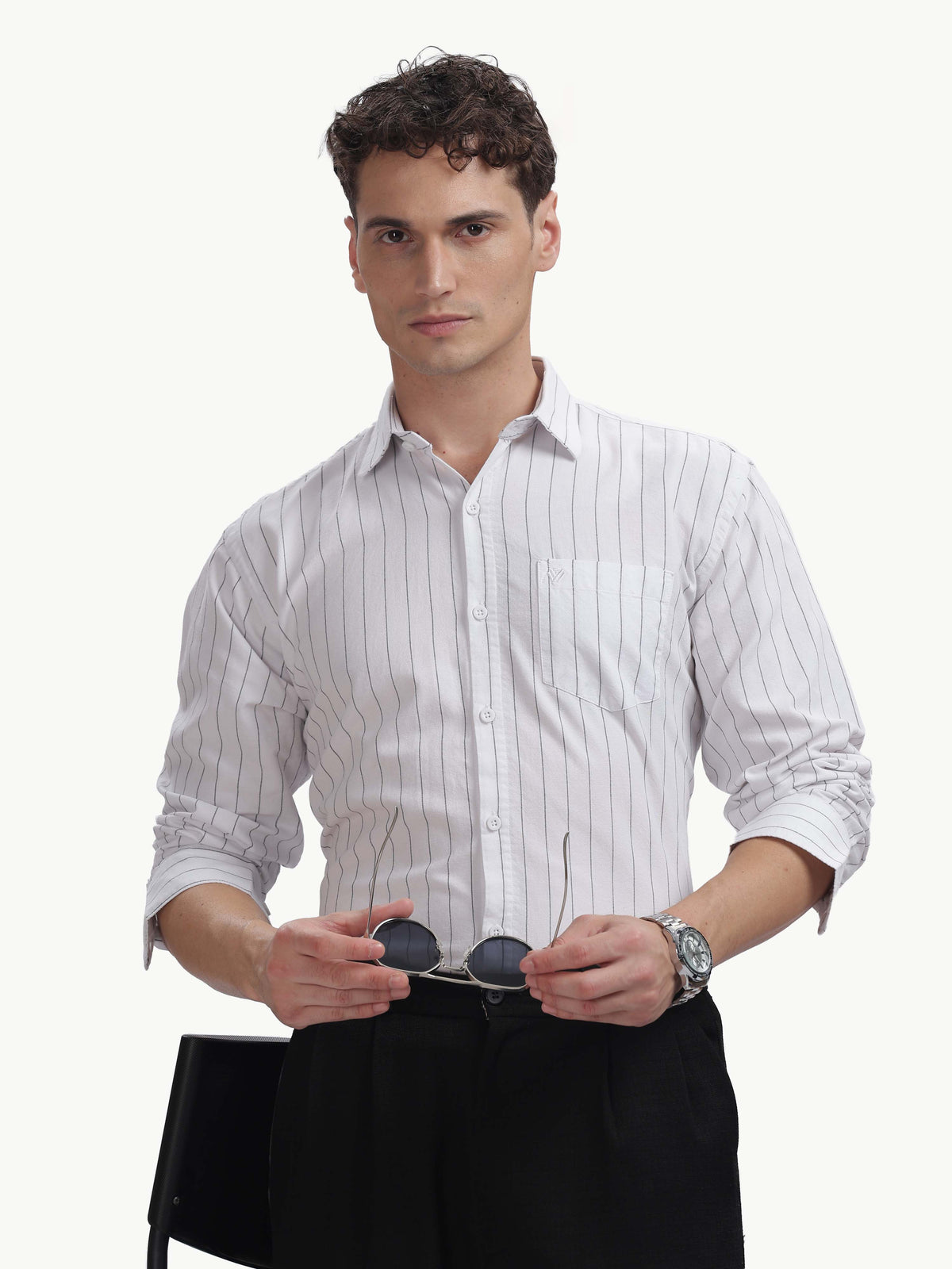 Multi Color Full Sleeve Oxford Cotton Shirt