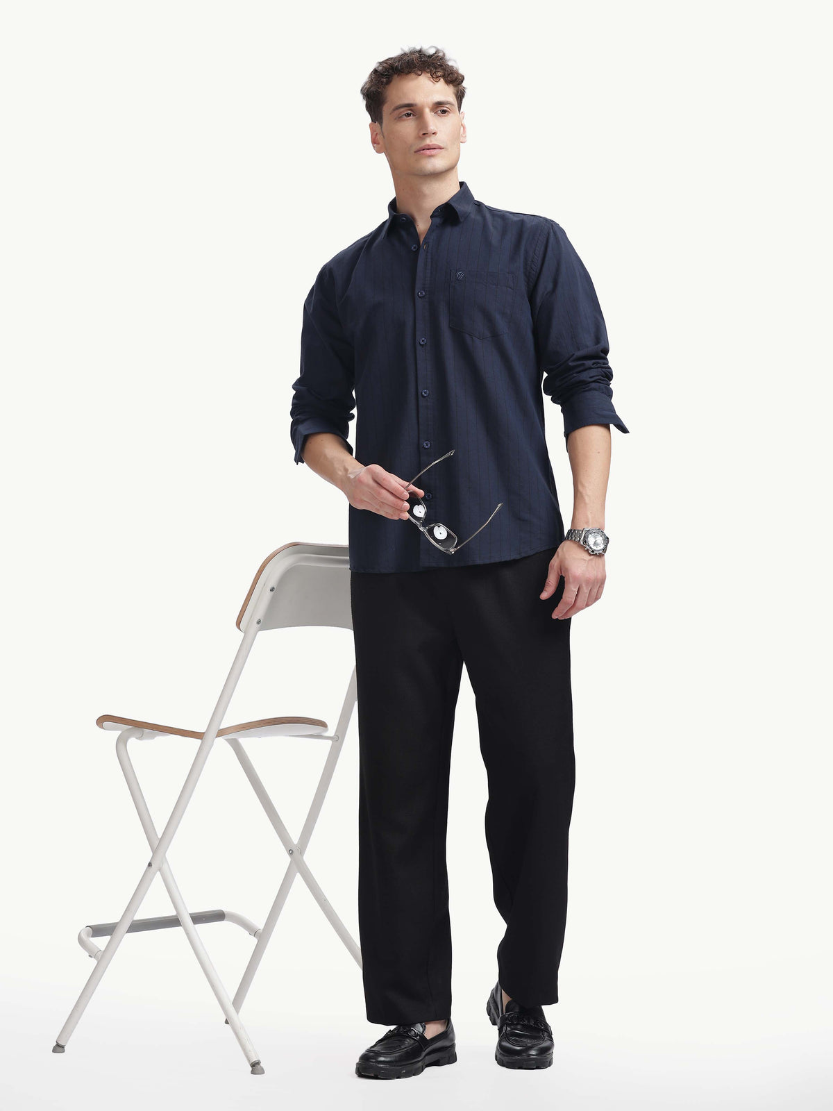 Multi Color Full Sleeve Oxford Cotton Shirt