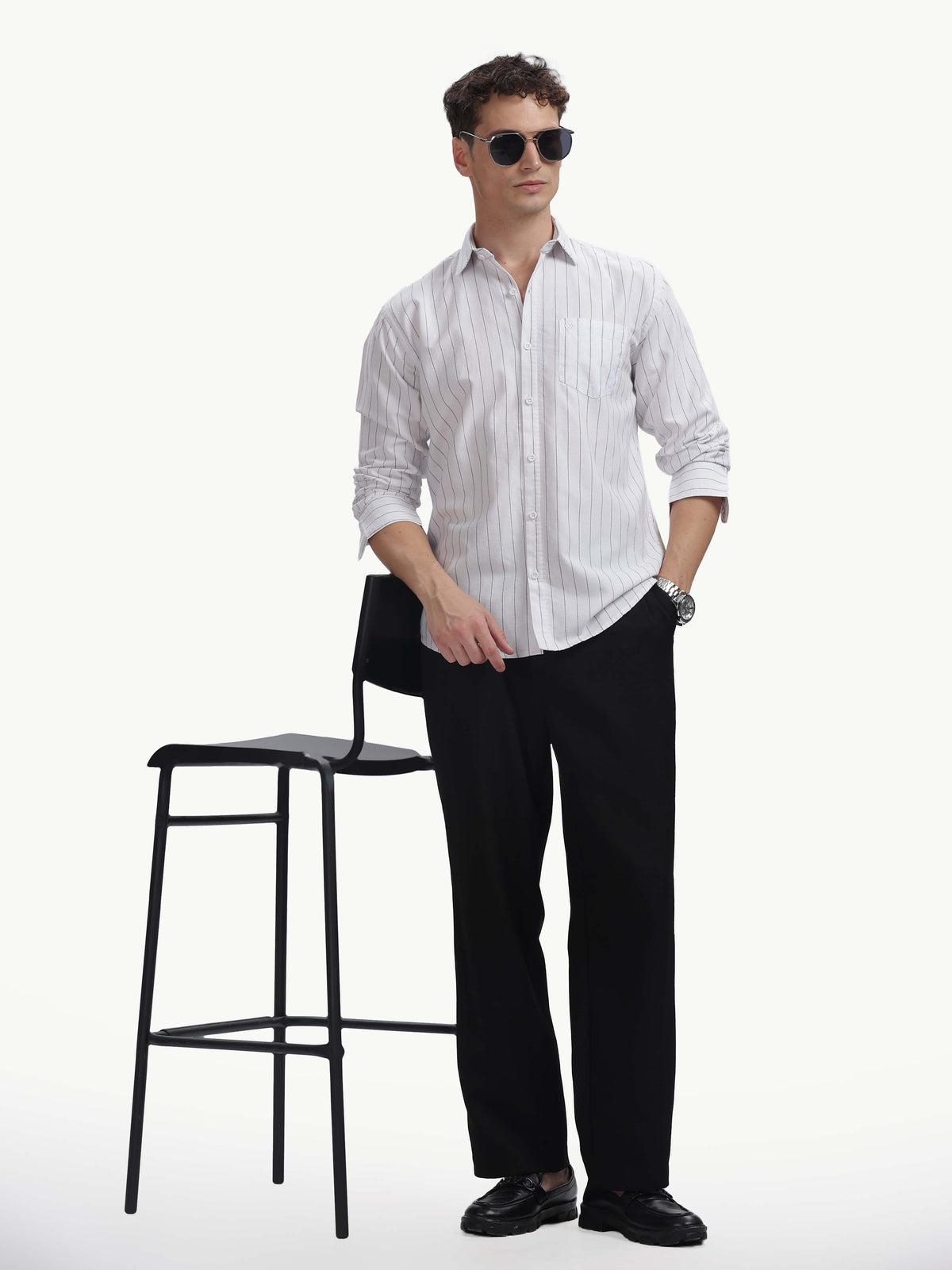 Multi Color Full Sleeve Oxford Cotton Shirt