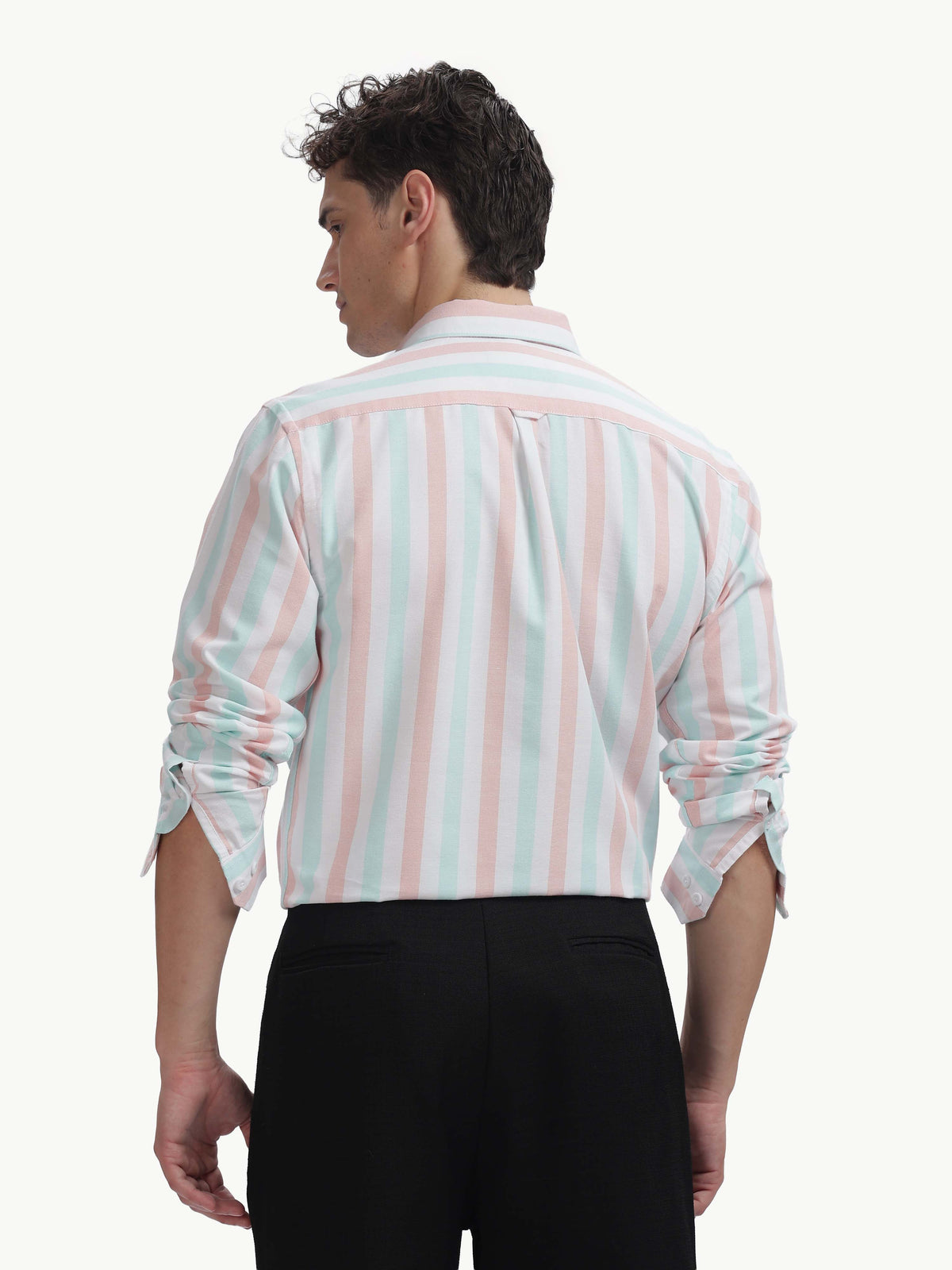 Multi Color Full Sleeve Oxford Cotton Shirt