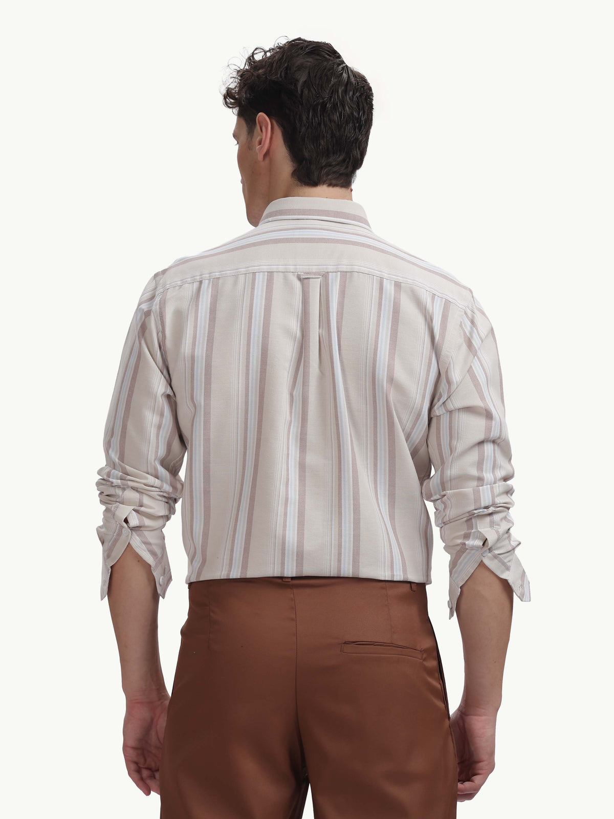 Multi Color Full Sleeve Oxford Cotton Shirt