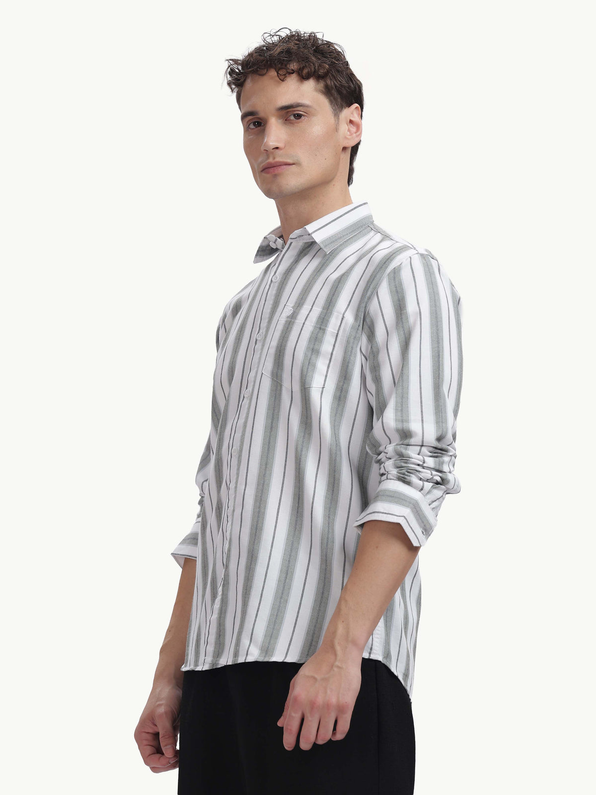 Multi Color Full Sleeve Oxford Cotton Shirt