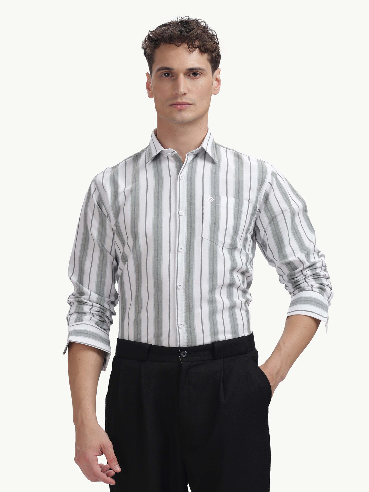 Multi Color Full Sleeve Oxford Cotton Shirt