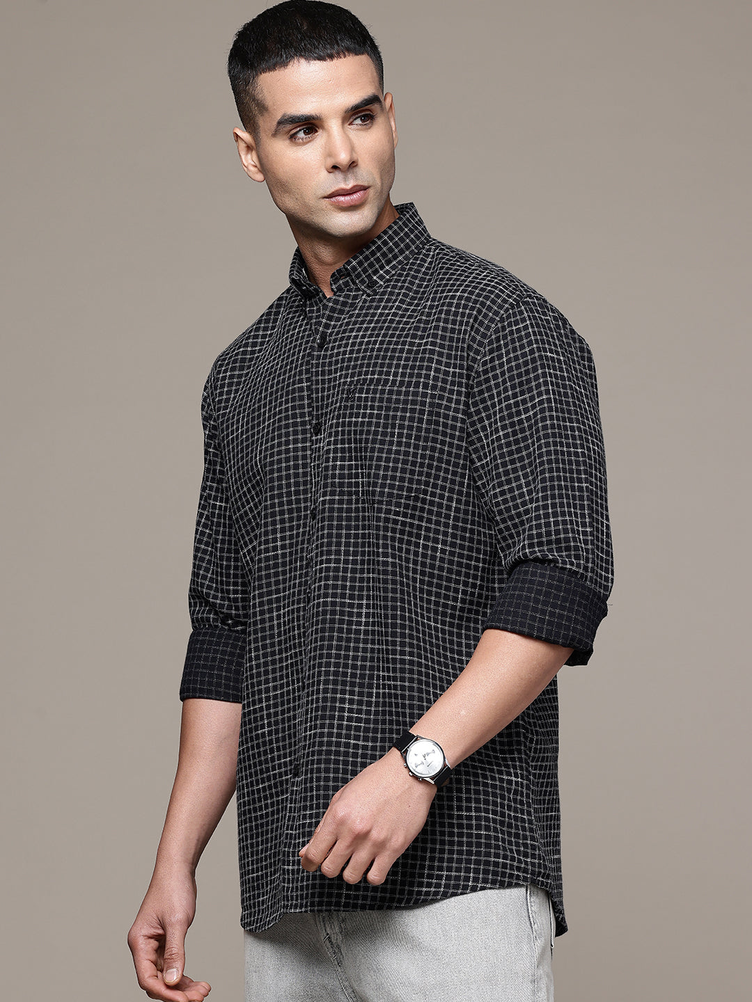 Multi Color Full Sleeve Oxford Cotton Shirt