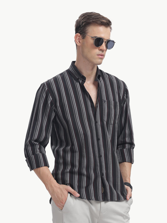 Multi Color Full Sleeve Oxford Cotton Shirt