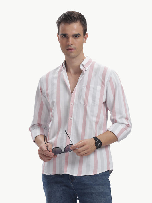 Multi Color Full Sleeve Oxford Cotton Shirt