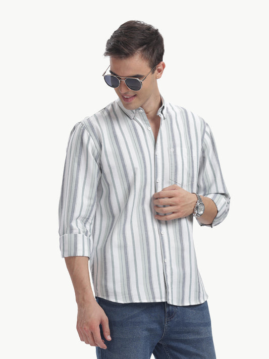 Multi Color Full Sleeve Oxford Cotton Shirt