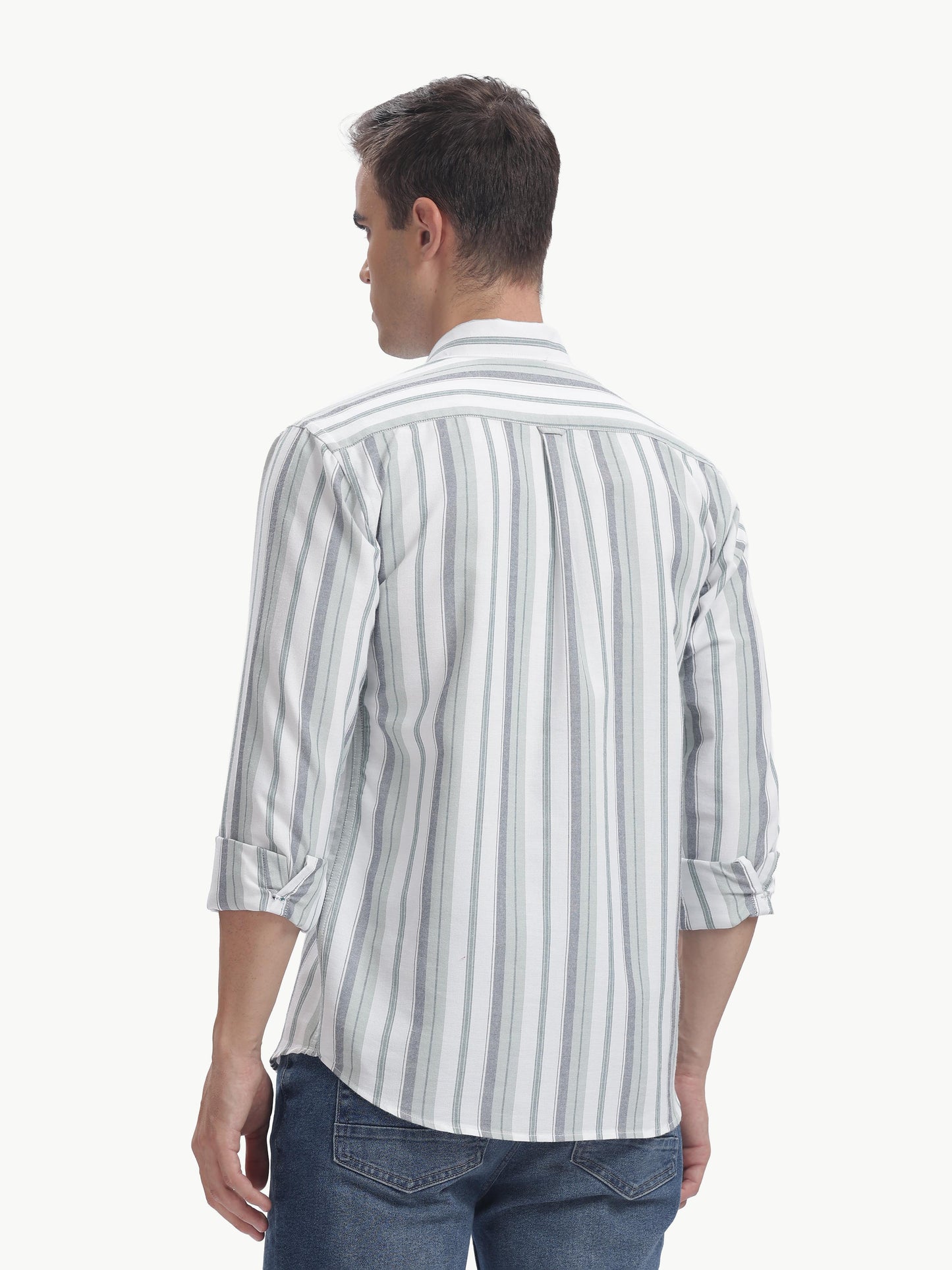 Multi Color Full Sleeve Oxford Cotton Shirt