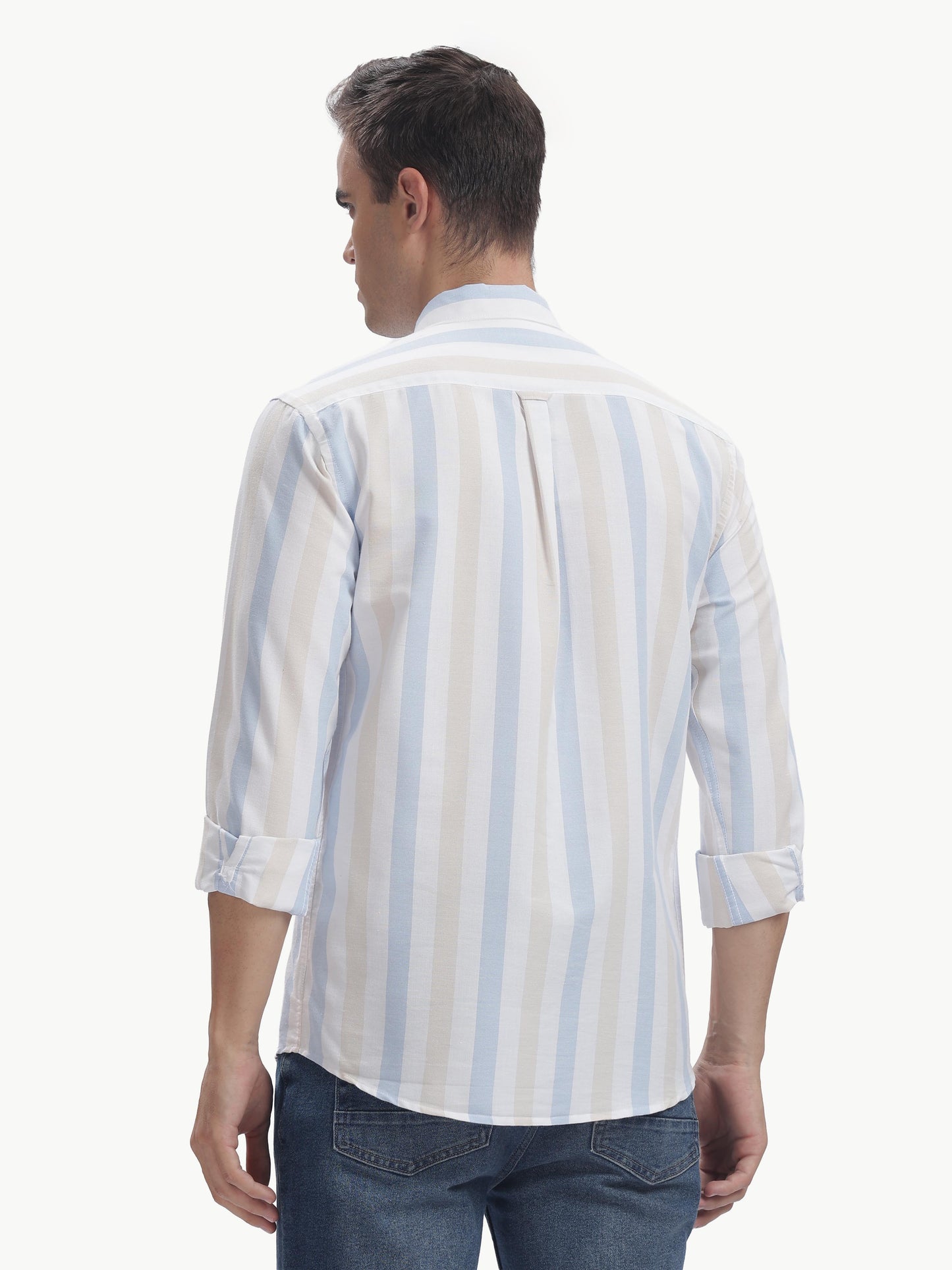 Multi Color Full Sleeve Oxford Cotton Shirt