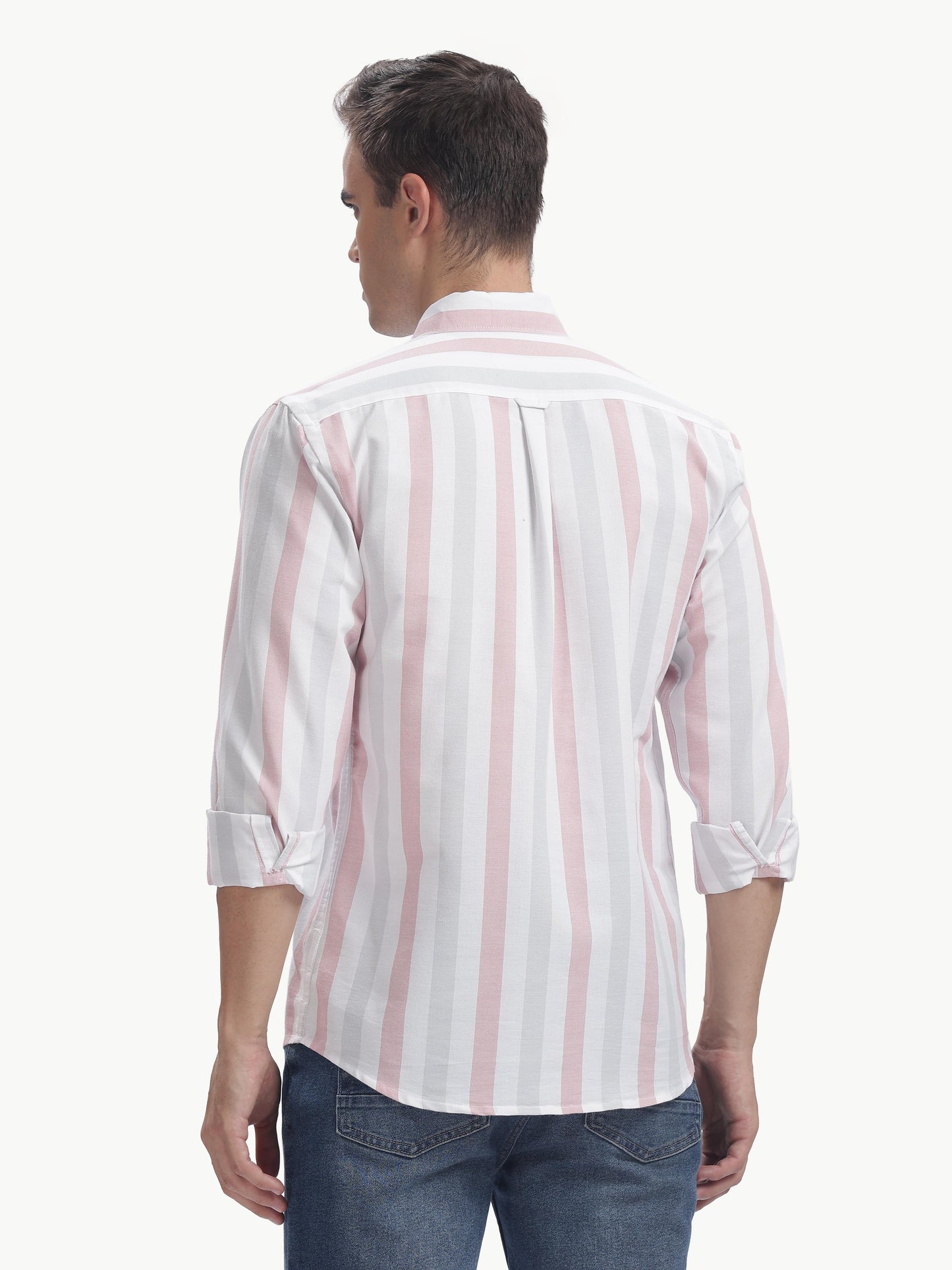 Multi Color Full Sleeve Oxford Cotton Shirt