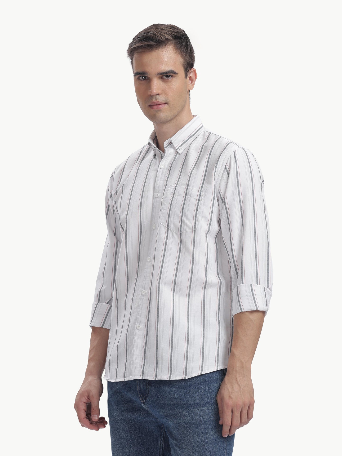 Multi Color Full Sleeve Oxford Cotton Shirt