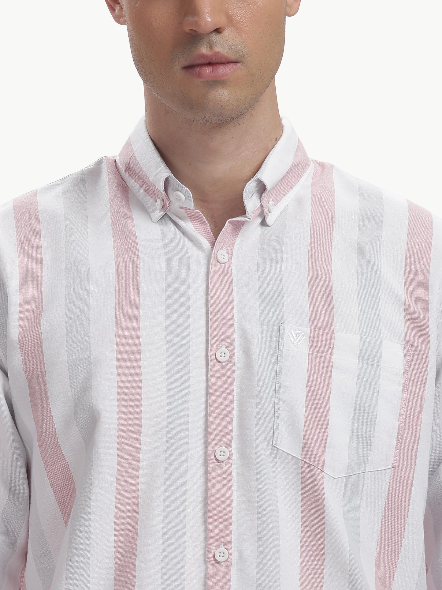 Multi Color Full Sleeve Oxford Cotton Shirt
